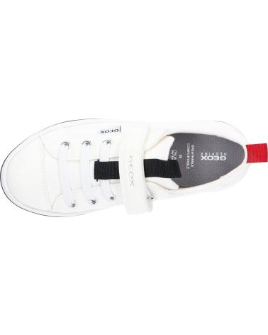 Sportif pour Femme et Fille et Garçon GEOX J3504I 01054 JR CIAK C1000 WHITE