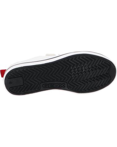 Sportif pour Femme et Fille et Garçon GEOX J3504I 01054 JR CIAK C1000 WHITE