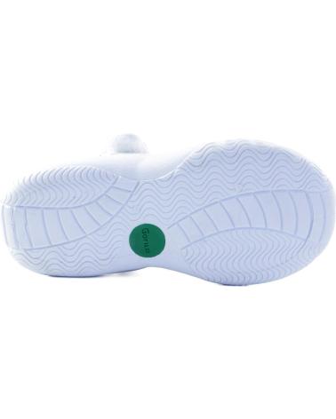 Bailarinas de Niño GORILA CANVAS ZAPATO LONA NINA BLANCO