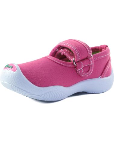 Bailarinas de Niño GORILA CANVAS ZAPATO LONA NINA ROSA