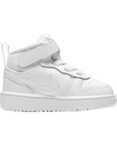 Esportes  de Menina e Menino NIKE ZAPATILLAS NIOS COURT BOROUGH MID 2 CD7784 BLANCO