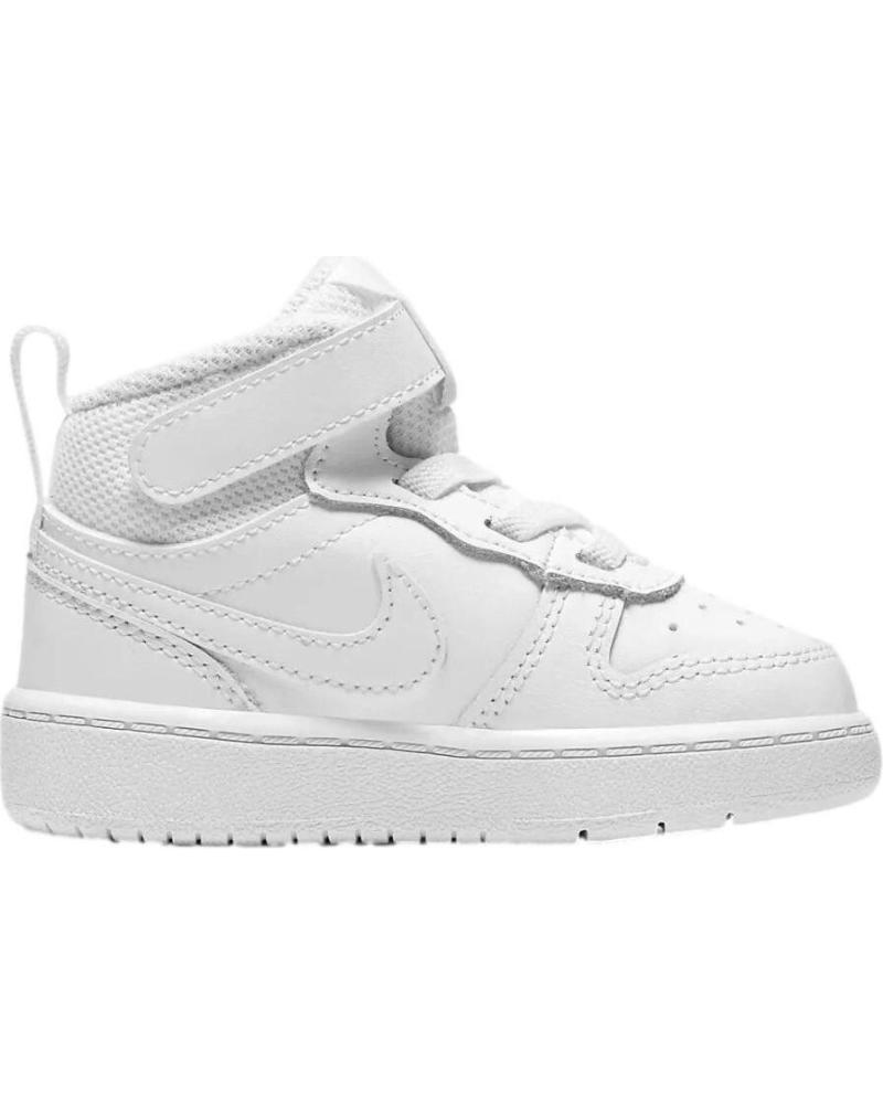 Esportes  de Menina e Menino NIKE ZAPATILLAS NIOS COURT BOROUGH MID 2 CD7784 BLANCO