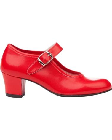 Zapatos de Niña ANGELITOS ZAPATOS FLAMENCA VARIOS 302 ROJO