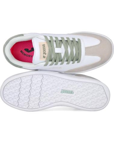 Scarpe sport per Donna JOMA C-CAMPUS-LADY-2415 ZAPATILLAS DEPO BLANCO-VERDE