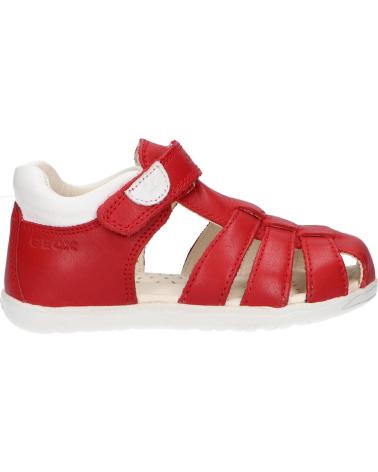 Sandales pour Garçon GEOX B254VA 08554 B SANDAL MACCHIA C0003 RED-WHITE