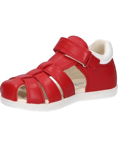 Sandales pour Garçon GEOX B254VA 08554 B SANDAL MACCHIA C0003 RED-WHITE