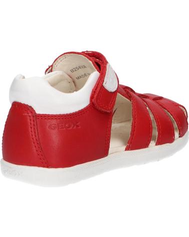 Sandales pour Garçon GEOX B254VA 08554 B SANDAL MACCHIA C0003 RED-WHITE