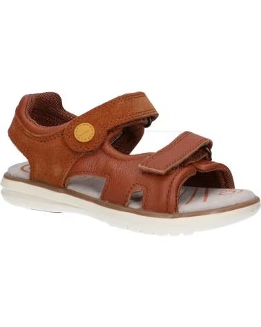 Sandales pour Garçon GEOX J25DRB 04622 J MARATEA C6F2G BROWN-DK YELLOW