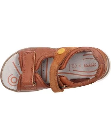 Sandales pour Garçon GEOX J25DRB 04622 J MARATEA C6F2G BROWN-DK YELLOW