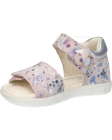 Sandalen für Mädchen GEOX B351YB 007NF B SANDAL ALUL C8237 LT ROSE-SILVER