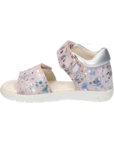 Sandalen für Mädchen GEOX B351YB 007NF B SANDAL ALUL C8237 LT ROSE-SILVER