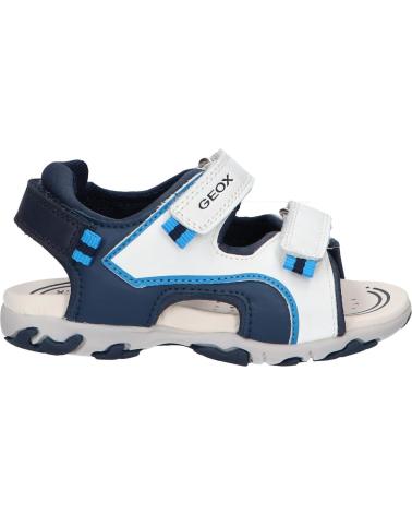 boy Sandals GEOX B3559A 08515 B SANDAL FLAFFEE C0899 WHITE-NAVY