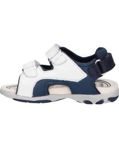 boy Sandals GEOX B3559A 08515 B SANDAL FLAFFEE C0899 WHITE-NAVY