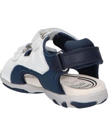 boy Sandals GEOX B3559A 08515 B SANDAL FLAFFEE C0899 WHITE-NAVY