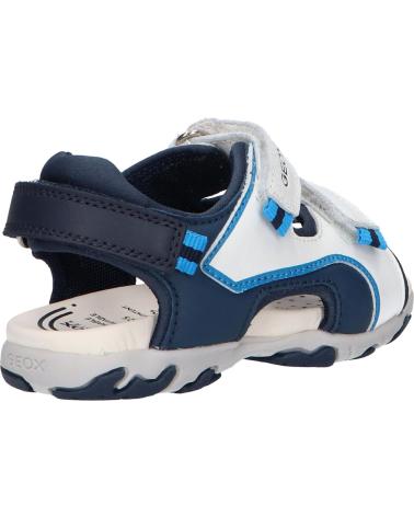 boy Sandals GEOX B3559A 08515 B SANDAL FLAFFEE C0899 WHITE-NAVY