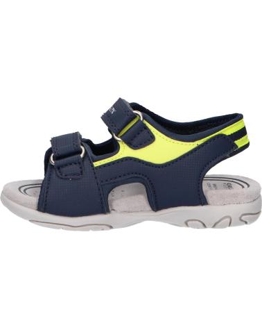 Sandalias de Niño GEOX B3559C 000CE B SANDAL FLAFFEE C4502 NAVY-FLUO YELLOW