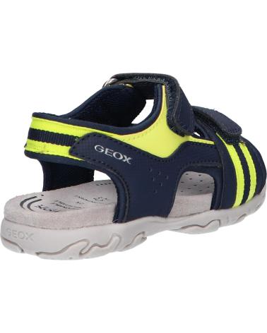 Sandalias de Niño GEOX B3559C 000CE B SANDAL FLAFFEE C4502 NAVY-FLUO YELLOW