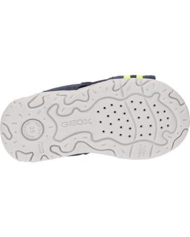 Sandalias de Niño GEOX B3559C 000CE B SANDAL FLAFFEE C4502 NAVY-FLUO YELLOW