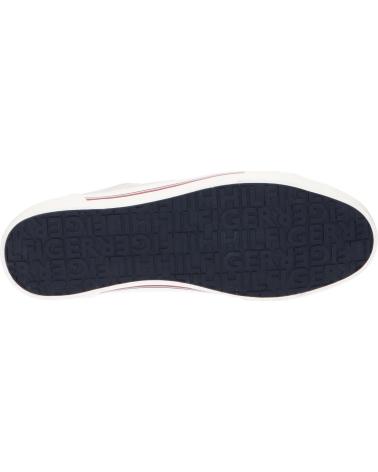 Scarpe sport per Uomo TOMMY HILFIGER FM0FM04560 CORE CORPORATE VULC CANVAS AEP STONE