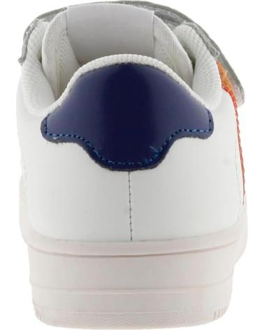 TÊNIS VELCRO VICTORIA TIEMPO 1124104 EFEITO COURO COR TELHA TEJA