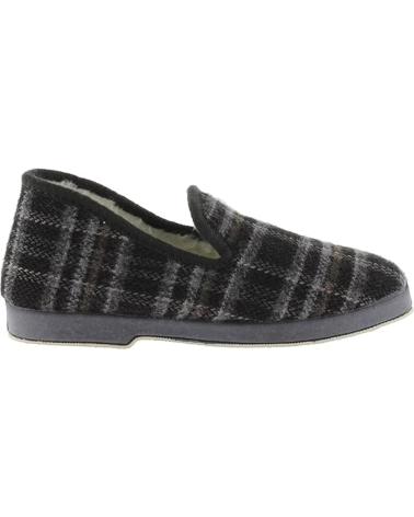 Calzado de casa de Hombre victoria PANTUFLAS WAMBA BORREGUITO 200301 GRIS