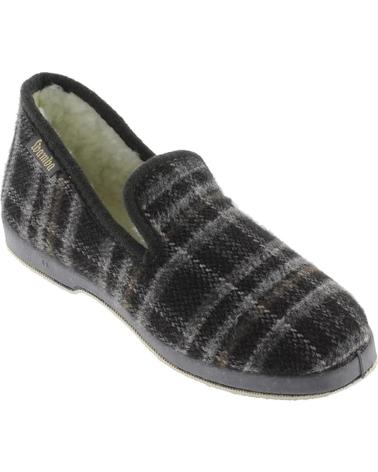 Calzado de casa de Hombre victoria PANTUFLAS WAMBA BORREGUITO 200301 GRIS