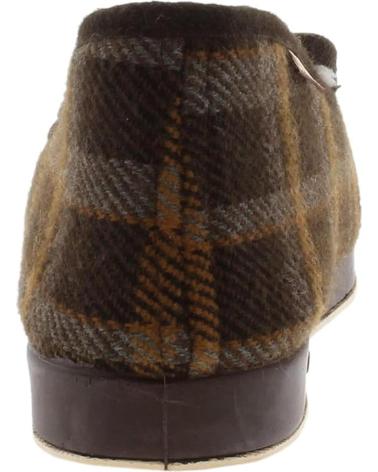 Man House slipers VICTORIA PANTUFLAS WAMBA BORREGUITO 200301 MARRON