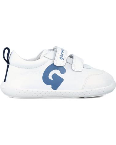 Zapatillas deporte de Niño garvalin DEPORTIVAS GARVALIN PIEL 242320-A BLANCOAZUL