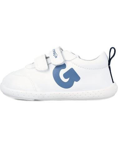 Zapatillas deporte de Niño garvalin DEPORTIVAS GARVALIN PIEL 242320-A BLANCOAZUL