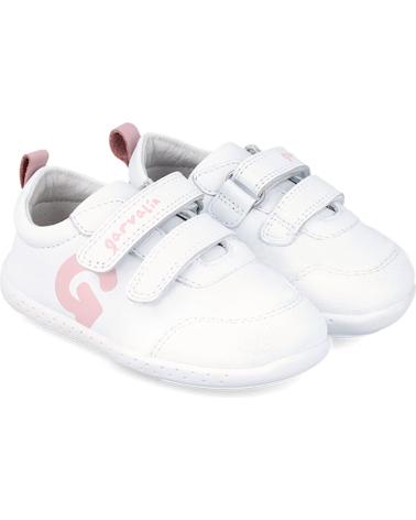 Zapatillas deporte de Niña GARVALIN BAREFOOT 242320 NINA BLANCO-ROSA BLANCO-ROSA