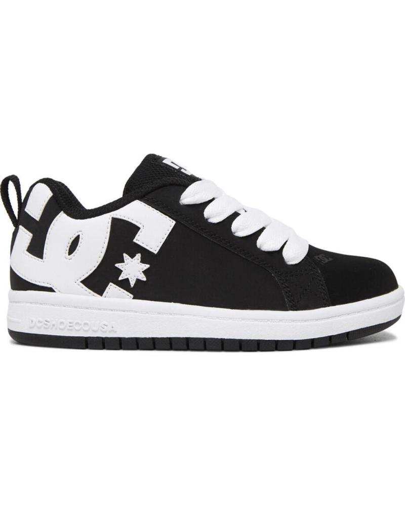 Zapatillas deporte pour Femme DC SHOES COURT GRAFFIK ADBS100207 BLACK-WHITE BKW