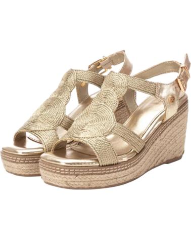 Sandalias de Mujer XTI CUNAS DORADAS 142320 01 TEX ORO