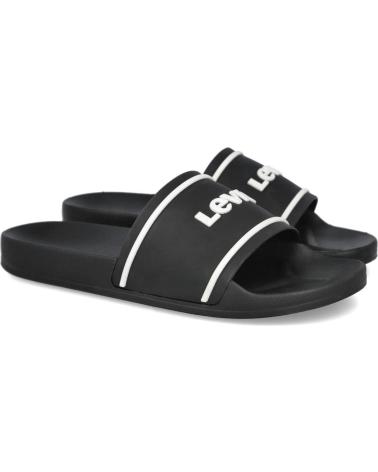 Zehansandalen für Herren LEVIS LEVI’S® 235232-611-59 CHANCLAS JUNE 3D NEGRO