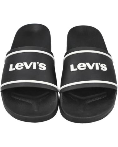 Zehansandalen für Herren LEVIS LEVI’S® 235232-611-59 CHANCLAS JUNE 3D NEGRO