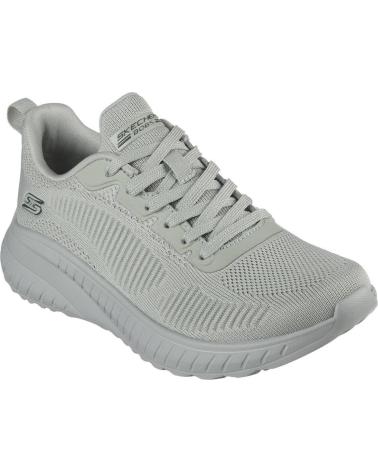 Esportes  de Mulher SKECHERS BOBS SQUAD CHAOS FACE OFF VERDE VERDE CLARO