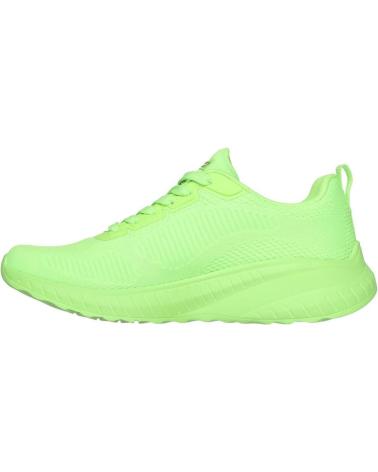 Woman Zapatillas deporte SKECHERS BOBS SQUAD CHAOS VERDE CLARO