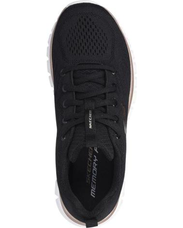 Zapatillas deporte de Mujer SKECHERS DEPORTIVAS GRACEFUL-GET CONNECTED 12615 BLACKGOLD