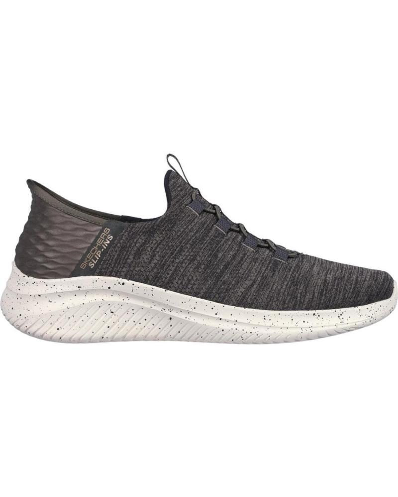 Sapatilhas de Homem SKECHERS ULTRA FLEX 3 0 - RIGHT AWAY KAKI