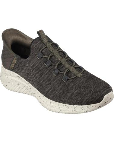 Sapatilhas de Homem SKECHERS ULTRA FLEX 3 0 - RIGHT AWAY KAKI