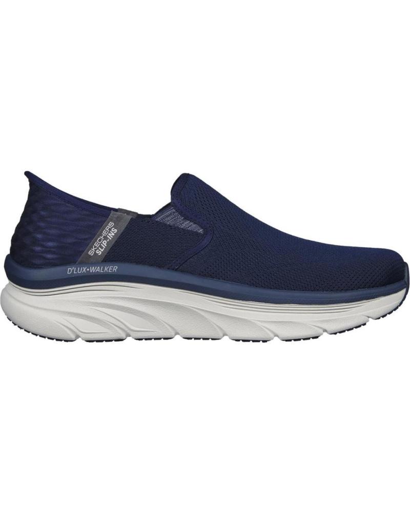 Sapatilhas de Homem SKECHERS DLUX WALKER ORFORD AZUL