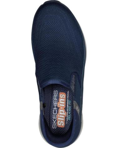 Sapatilhas de Homem SKECHERS DLUX WALKER ORFORD AZUL