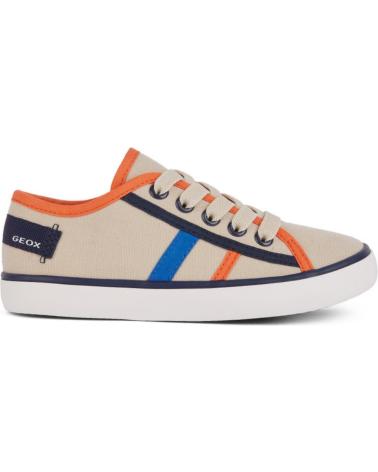 Esportes  de Menina e Menino GEOX J455CA 00010 J GISLI C0053 BEIGE-ORANGE