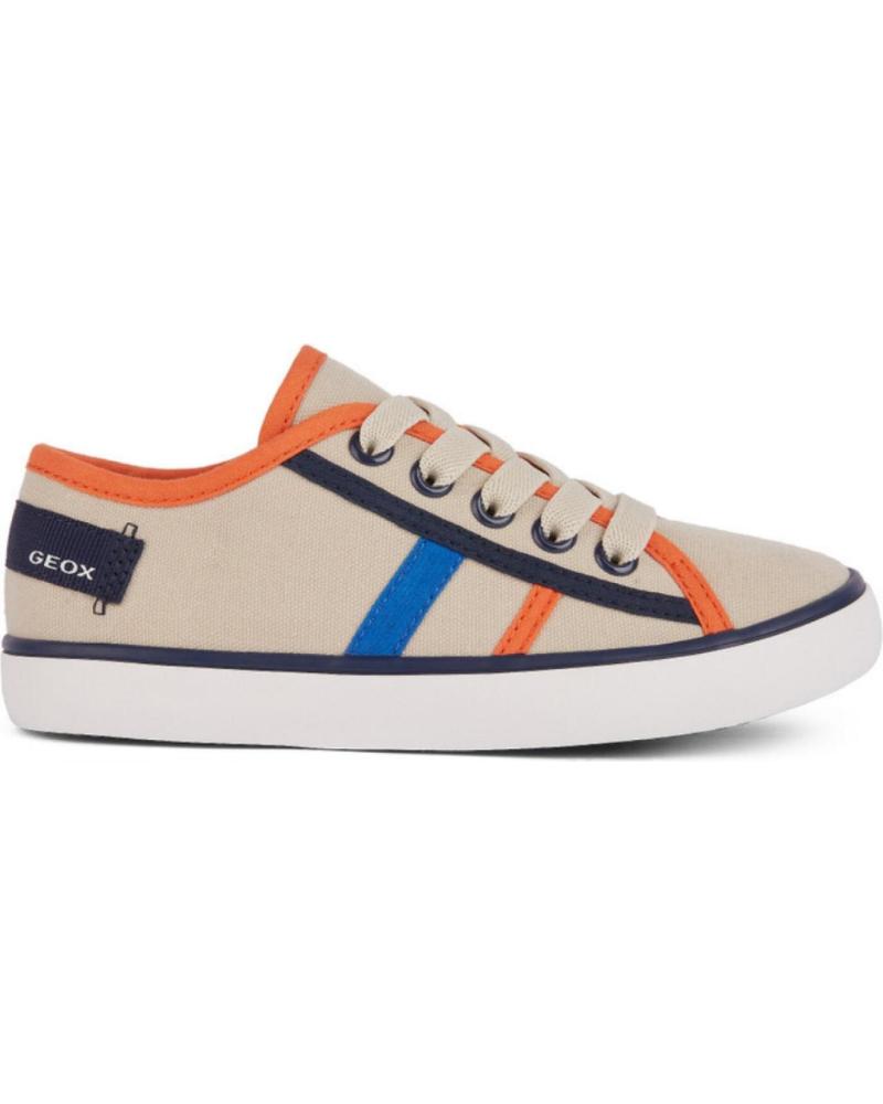Esportes  de Menina e Menino GEOX J455CA 00010 J GISLI C0053 BEIGE-ORANGE