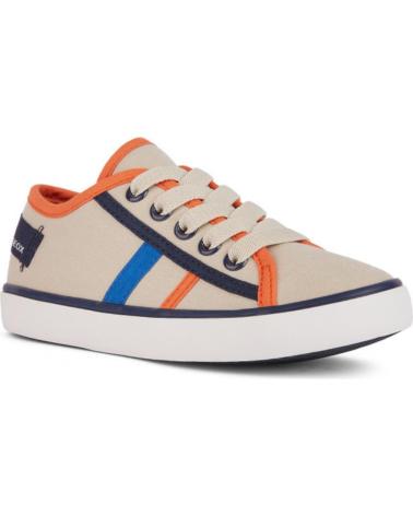 Esportes  de Menina e Menino GEOX J455CA 00010 J GISLI C0053 BEIGE-ORANGE