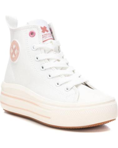 XTI BOTIN PLATAFORMA PARA CHICA 150854 COLOR BLANCO