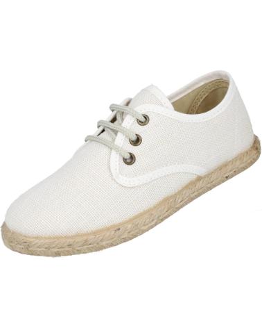Zapatos de Niño ZAPY U400301 ALPARGATAS DE ESPARTO DE N BLANCO