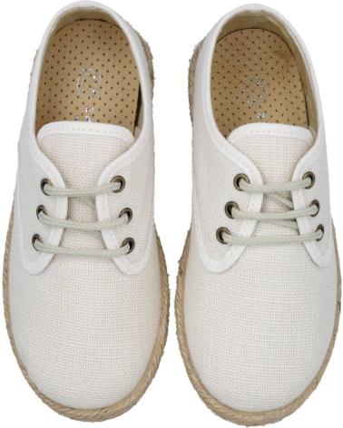 Zapatos de Niño ZAPY U400301 ALPARGATAS DE ESPARTO DE N BLANCO