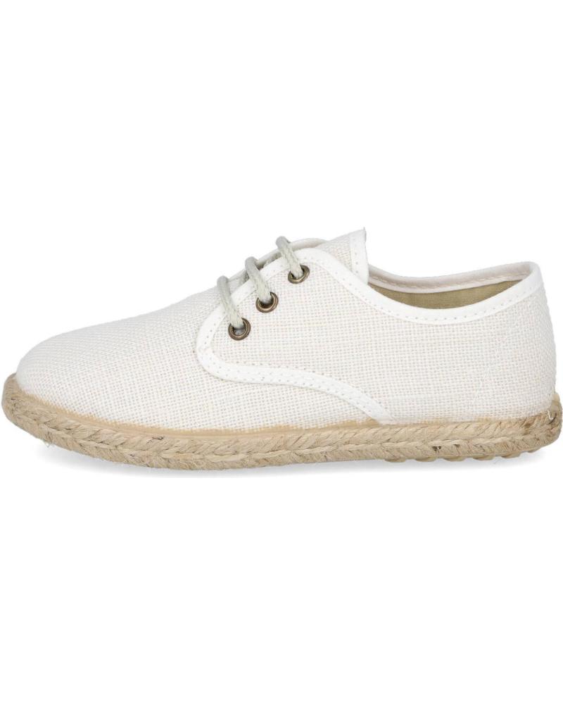 Zapatos de Niño ZAPY U400301 ALPARGATAS DE ESPARTO DE N BLANCO
