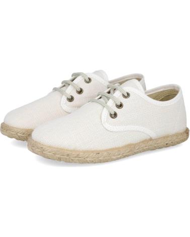 Zapatos de Niño ZAPY U400301 ALPARGATAS DE ESPARTO DE N BLANCO