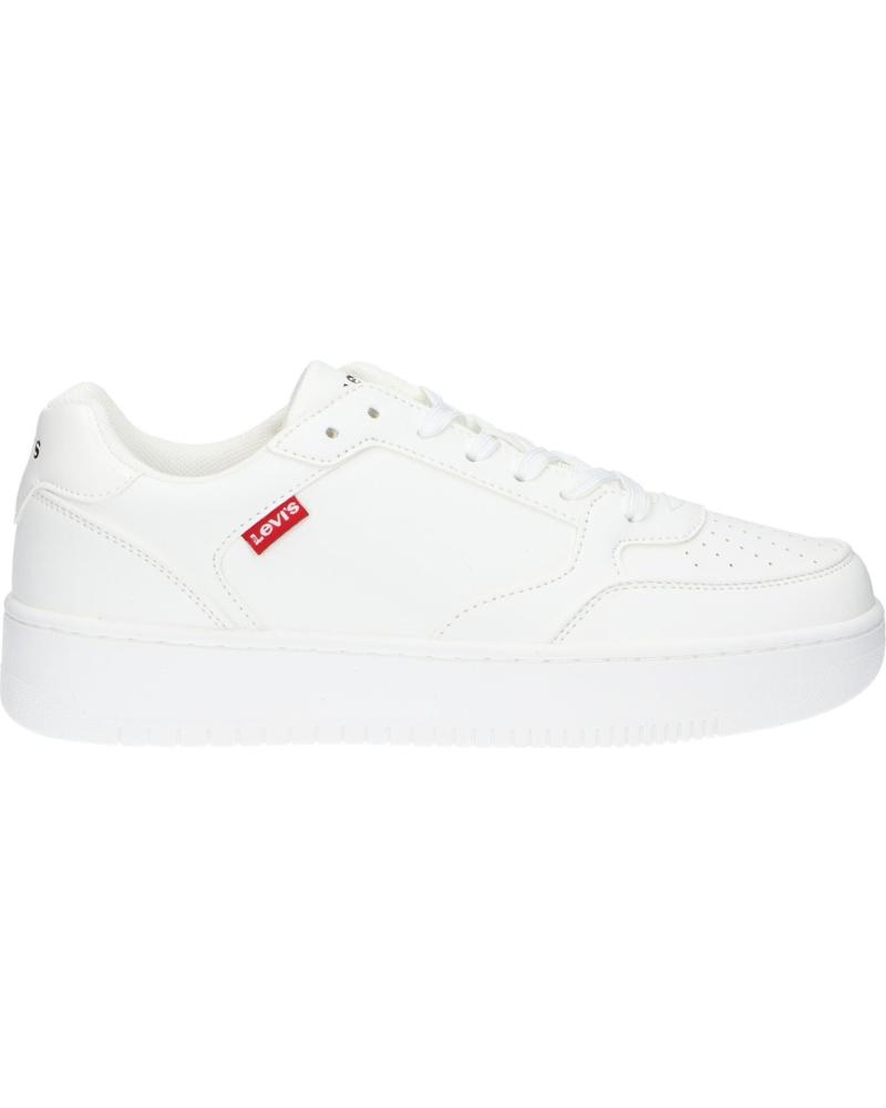 Sneaker für Damen und Mädchen LEVIS 235651 794 PAIGE 50 BLANCO BRILLANTE